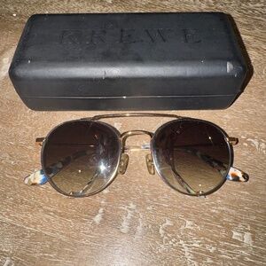 Krewe Tchoup Blinker MATTE INDIGO + 24K SANTORINI Sunglasses